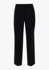 Hugo Boss Tilda Tailored Wool Pants In Black
