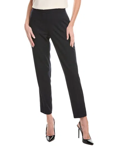 Hugo Boss Tiluna Wool-blend Pant In Black