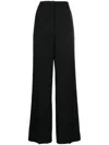 Hugo Boss Tioma Taillenhose Mit Weitem Bein In Black
