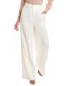 Hugo Boss Off-white Regular-fit Trousers In White