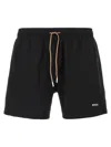 Hugo Boss Quick-drying Swim Shorts With Logo Print