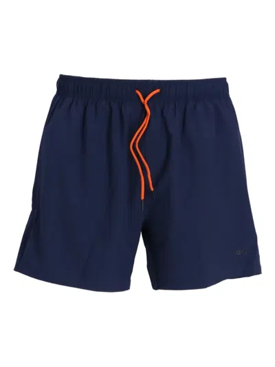 Hugo Boss Tio Swim Shorts In Blue