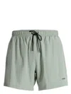 Hugo Boss Tio Swim Shorts In Grün