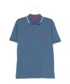Hugo Boss Cotton Sweaters In Blue