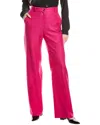 Hugo Boss Tireka Wool Trouser In Pink
