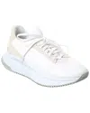 Hugo Boss Titanium Evo Leather Running Sneaker In White