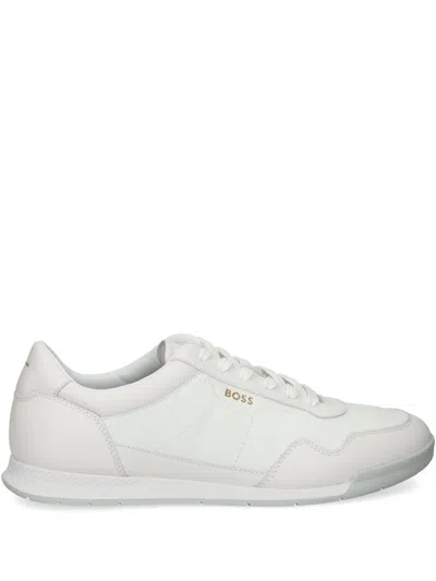 Hugo Boss Titanium Sneakers In Weiss