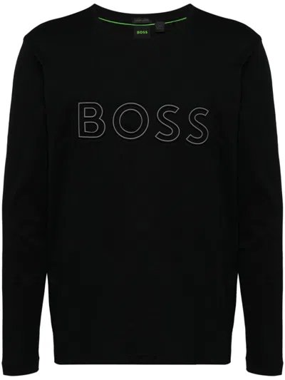 Hugo Boss Togan T-shirt In 黑色