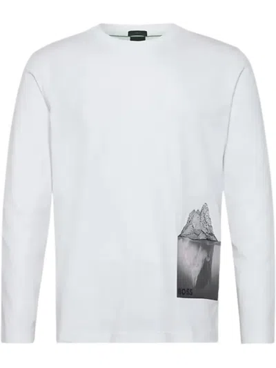 Hugo Boss Togn T-shirt In Weiss