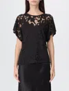 Hugo Boss Top Boss Woman Color Black In Black