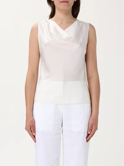 Hugo Boss Shirt Boss Woman Color White In ホワイト