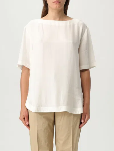 Hugo Boss T-shirt Boss Donna Colore Bianco In White
