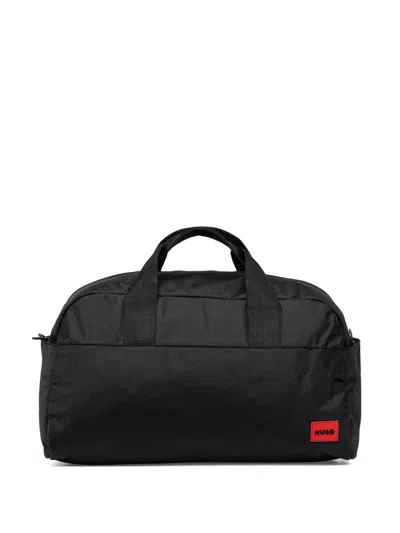 Hugo Boss Top-handle Holdall In Black