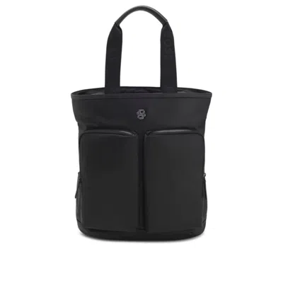 Hugo Boss Tote Backpack With Double B Monogram Trim