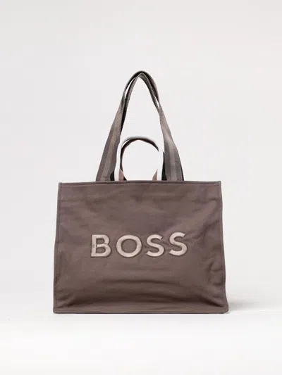 Hugo Boss Tote Bags Boss Woman Color Mud