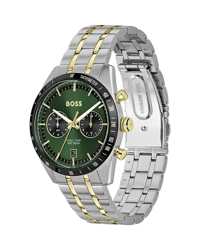 Hugo Boss Tourmaster Watch, 41mm In Multi