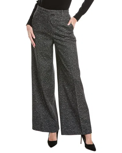 Hugo Boss Tovette Wool-blend Pant In Black