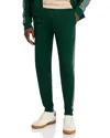Hugo Boss Boss Panelled Cotton-blend Sweatpants In Open Green