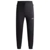 HUGO BOSS TRACKSUIT BOTTOMS WITH 3D-MOLDED LOGO