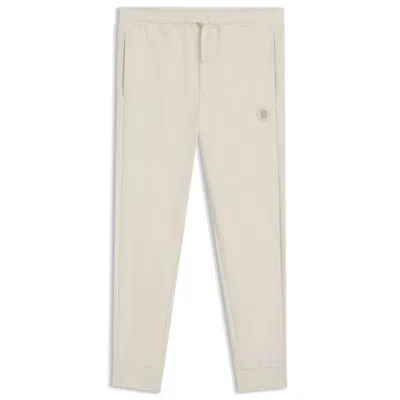 Hugo Boss Tracksuit Bottoms With Double B Monogram In Neutral