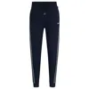 HUGO BOSS TRACKSUIT BOTTOMS WITH EMBROIDERED LOGO