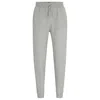 Hugo Boss Tracksuit Bottoms With Embroidered Logo In Grey