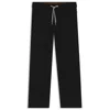 Hugo Boss Tracksuit Bottoms With Patterned Drawcord In Black