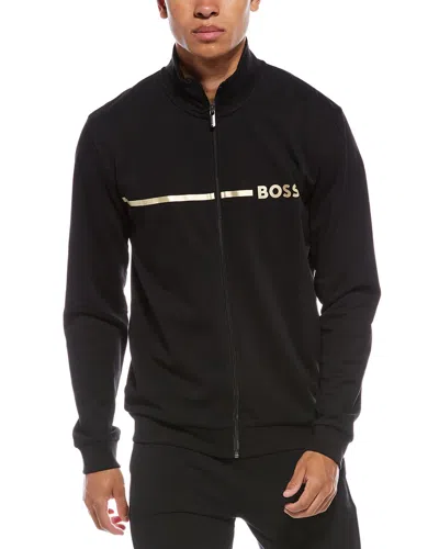 Hugo Boss Tracksuit Jacket In Black