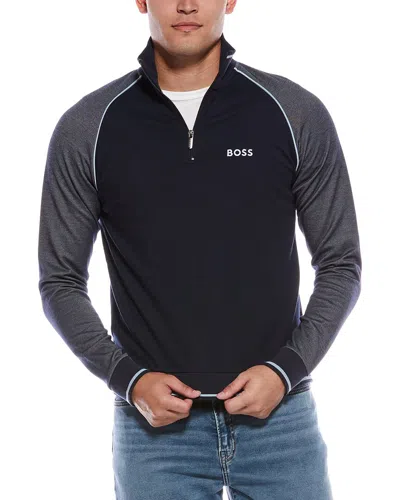 Hugo Boss Tracksuit Jacket In Blue
