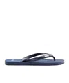Hugo Boss Tracy Flip Flops In Blue