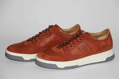 Pre-owned Hugo Boss Trainers, Mod. Baltimore_tenn_nasd, Size 44 / Us 11, Made In Italy In Red