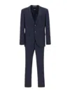 Hugo Boss Navy Blue Tailored Suit In Blue