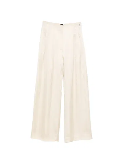 Hugo Boss Tratty Pleated Trousers In Neutral