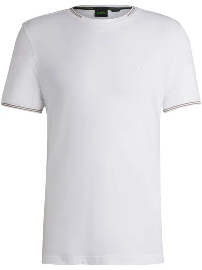Hugo Boss Trimmed T-shirt In White