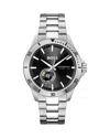 Hugo Boss Stainless-steel Watch With Japanese Automatic Movement Men's Watches In Black/silver