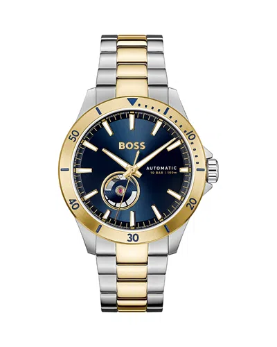 HUGO BOSS TROPER AUTOMATIC WATCH, 43MM