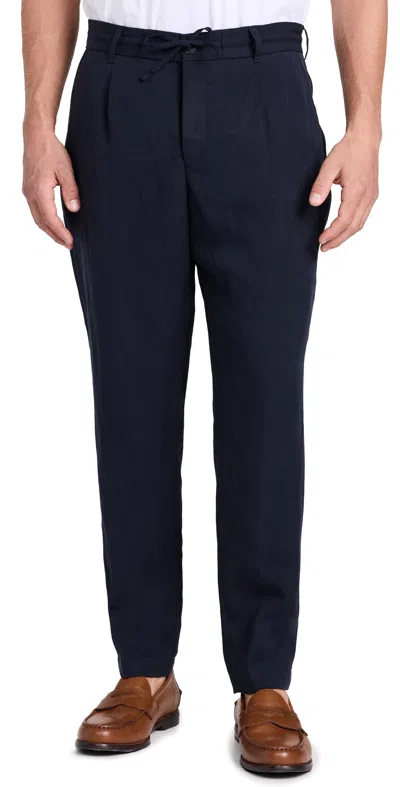 Hugo Boss Trousers C-perin-rds-circ-242 Navy In Blue