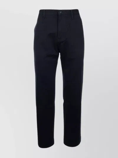 Hugo Boss Trousers Denim Back Pockets In Black