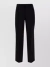 Hugo Boss Trousers Made From Virgin Wool In Black