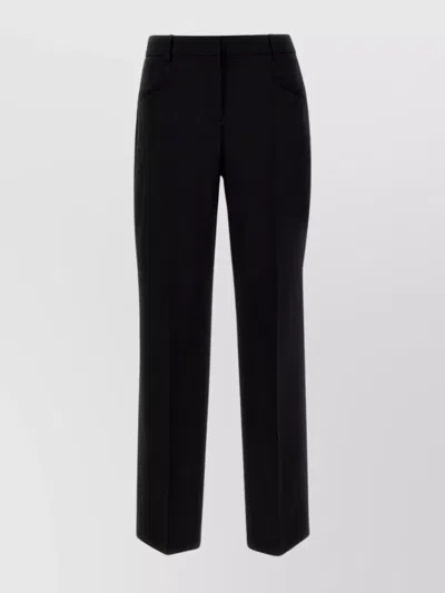 HUGO BOSS TROUSERS MADE FROM VIRGIN WOOL