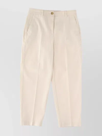 HUGO BOSS TROUSERS WITH BELT LOOPS AND POCKETS