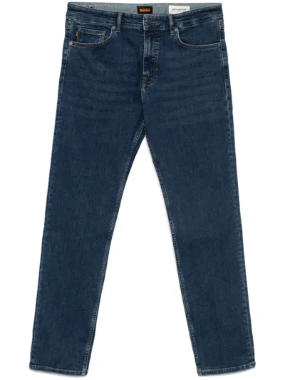 Hugo Boss Troy Jeans In Blau