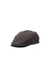 Hugo Boss Button Logo Hat In Brown