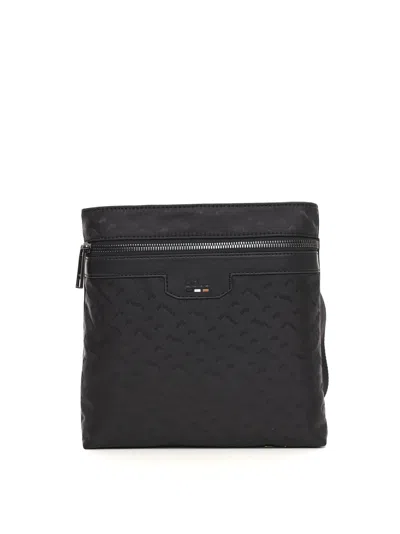 Hugo Boss Trystan-m-envelope Shoulder Bag In Black