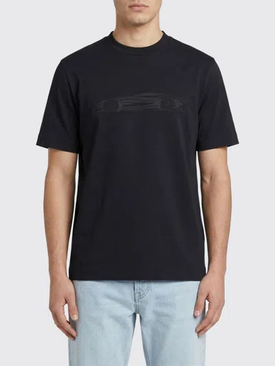 Hugo Boss T-shirt Boss Men Color Blue In Black