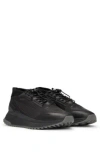 Hugo Boss Boss X Gore-tex Ttnm Evo Trainers With Waterproof Finish In Black