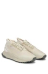 Hugo Boss Boss X Gore-tex Ttnm Evo Trainers With Waterproof Finish In Light Beige