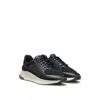 Hugo Boss Ttnm Evo Hybrid Trainers With Fishbone Sole In Black