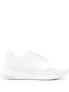 Hugo Boss Ttnm Evo Runn Logo-embroidered Sneakers In White