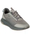 Hugo Boss Ttnm Evo Trainers With Ribbed Sole In Gray